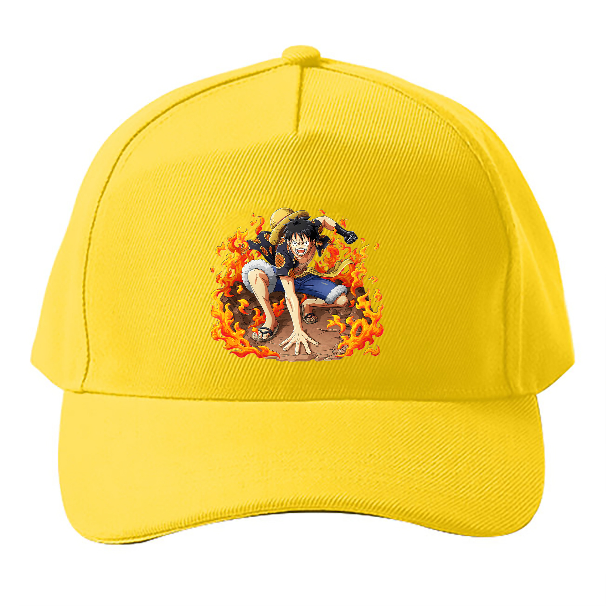 （画像用） ワンピース モンキー・D・ルフィ ONE PIECE Monkey D. Luffy ベースボールキャップ 綿100％ 男女兼用 帽子 スポーツ